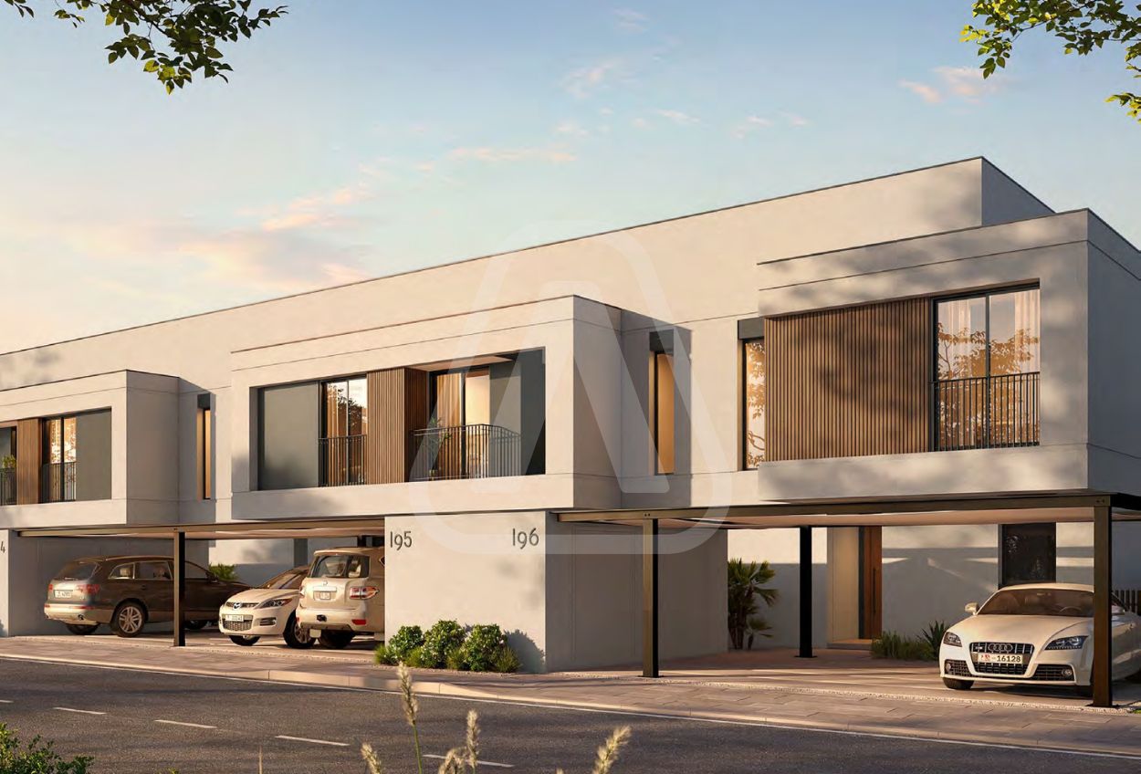 Al Ghadeer Gardens 1700 sqft townhouse exterior - Aldar Abu Dhabi
