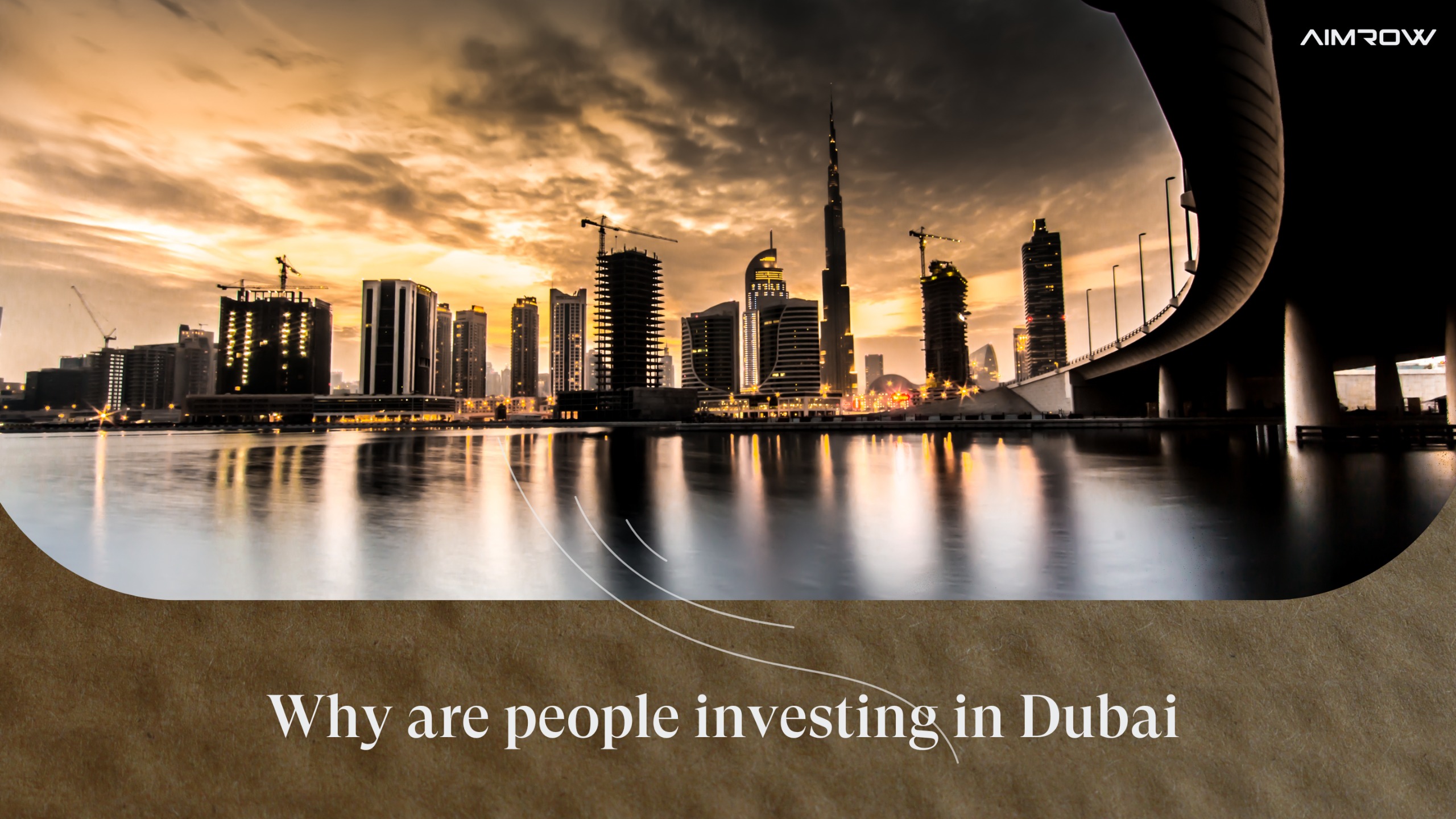 why are people investing in dubai